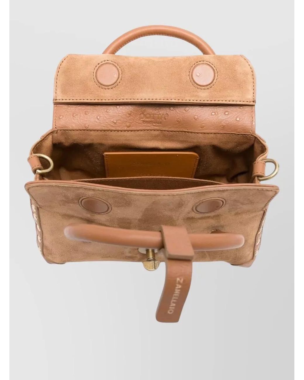 Zanellato Natural Leather Shoulder Bag