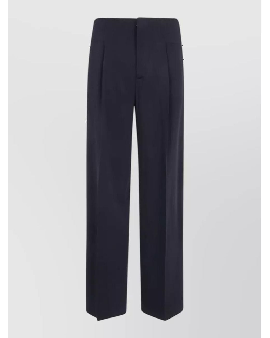 Alberta Ferretti Blue Tailored Trousers