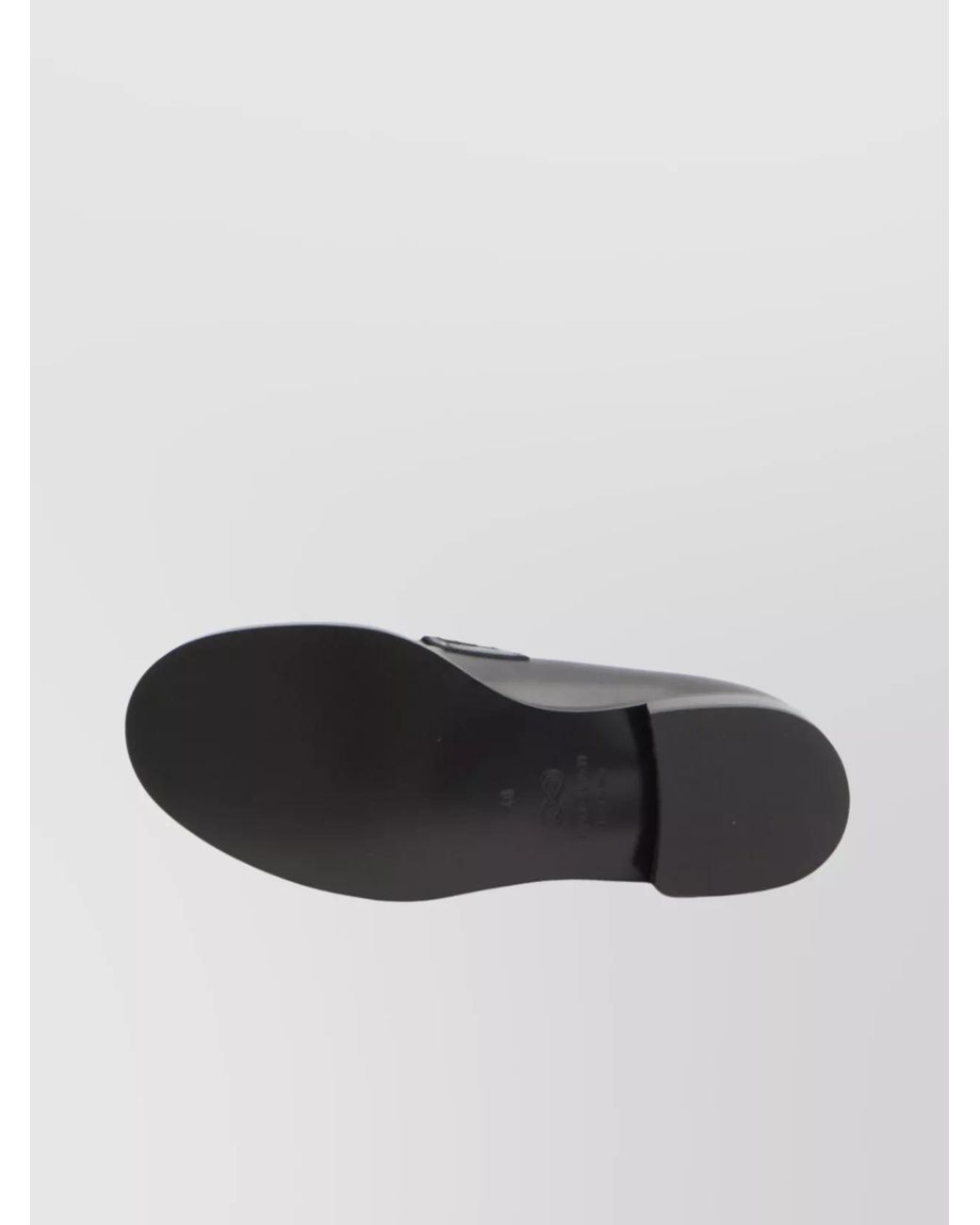 Mach & Mach Metallic Leather Embellished Loafers