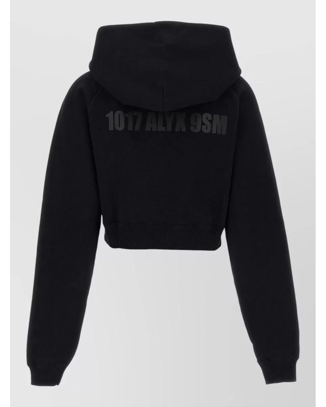 1017 ALYX 9SM Black Logo Print Hoodie