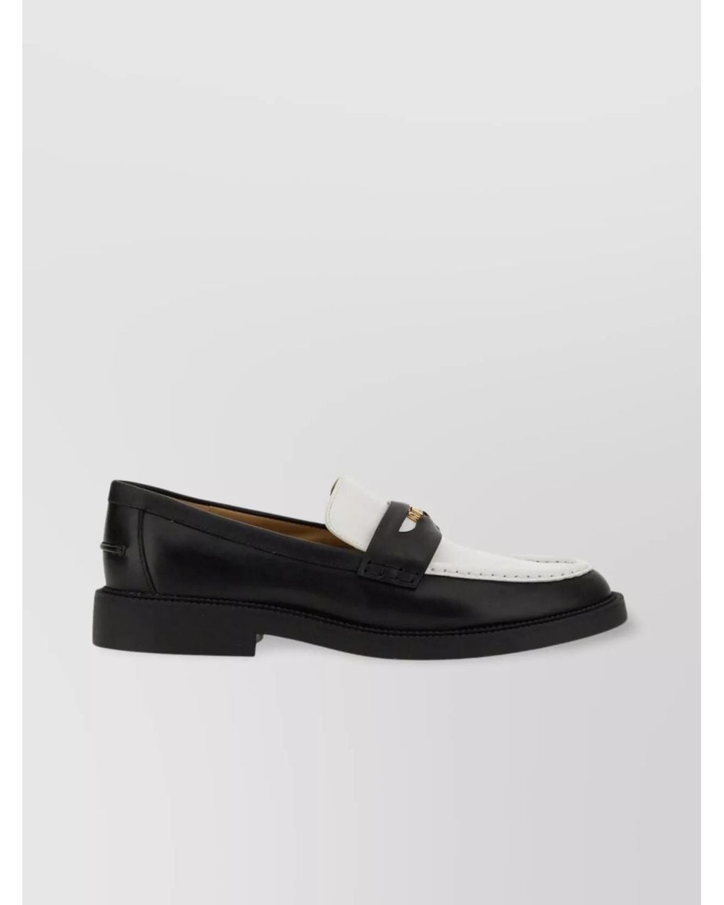 Michael Kors Black Leather Loafers