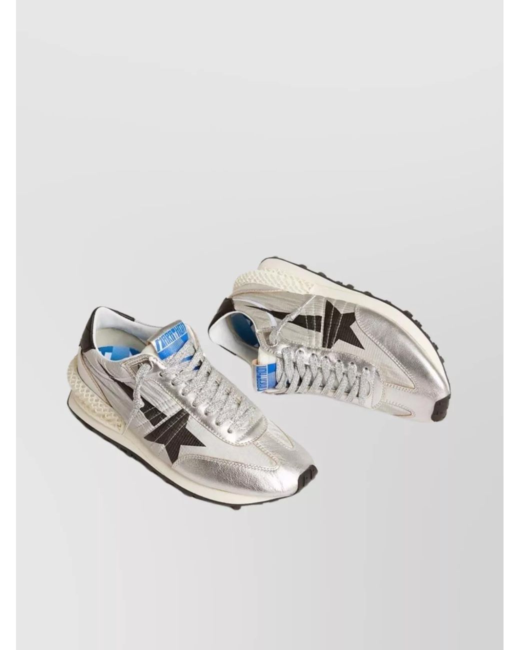 Golden Goose Deluxe Brand White Leather Low-Top Sneakers