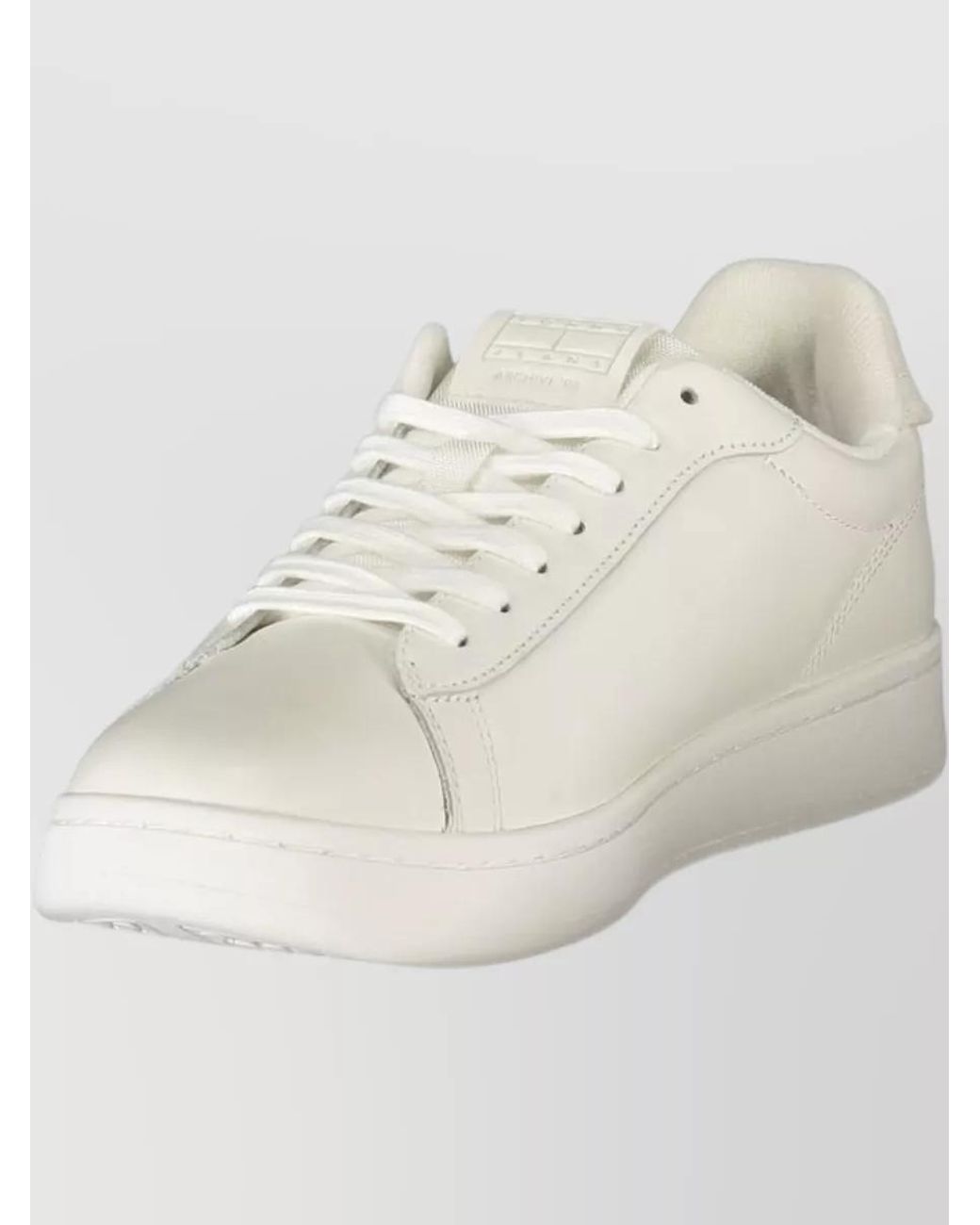 Tommy Hilfiger Natural Leather Low-Top Sneakers for men
