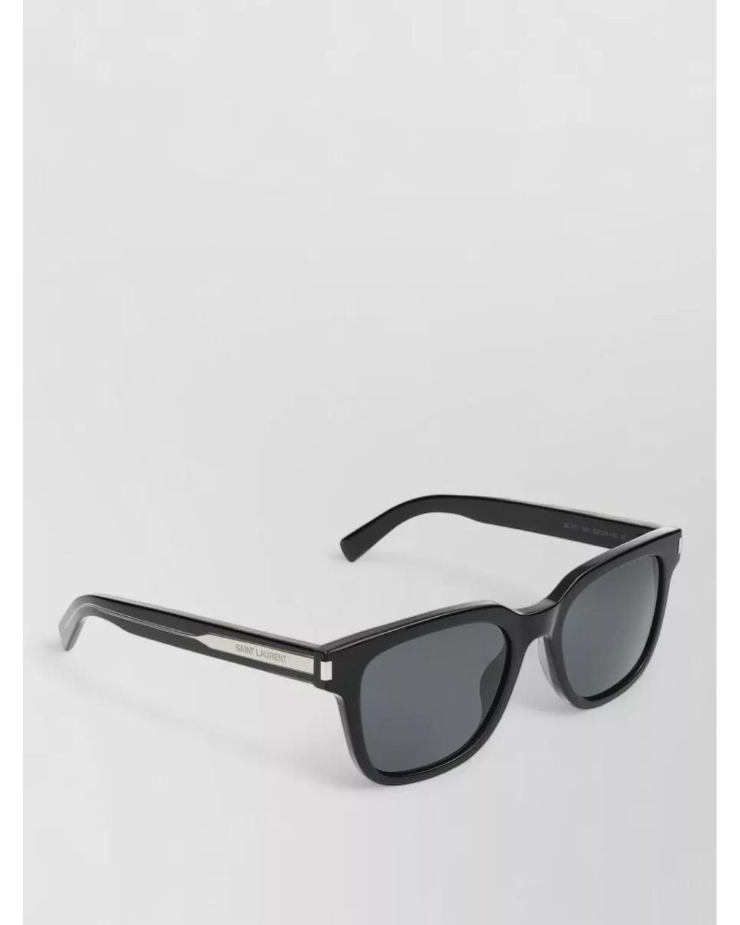 Saint Laurent Gray Acetate Sunglasses for men