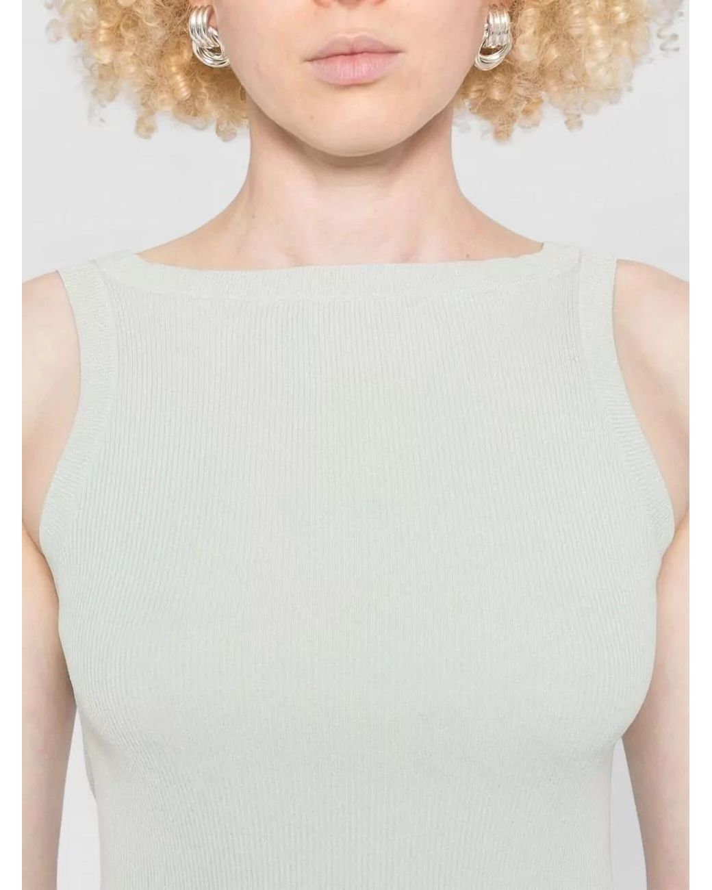 Liviana Conti White Tank Top