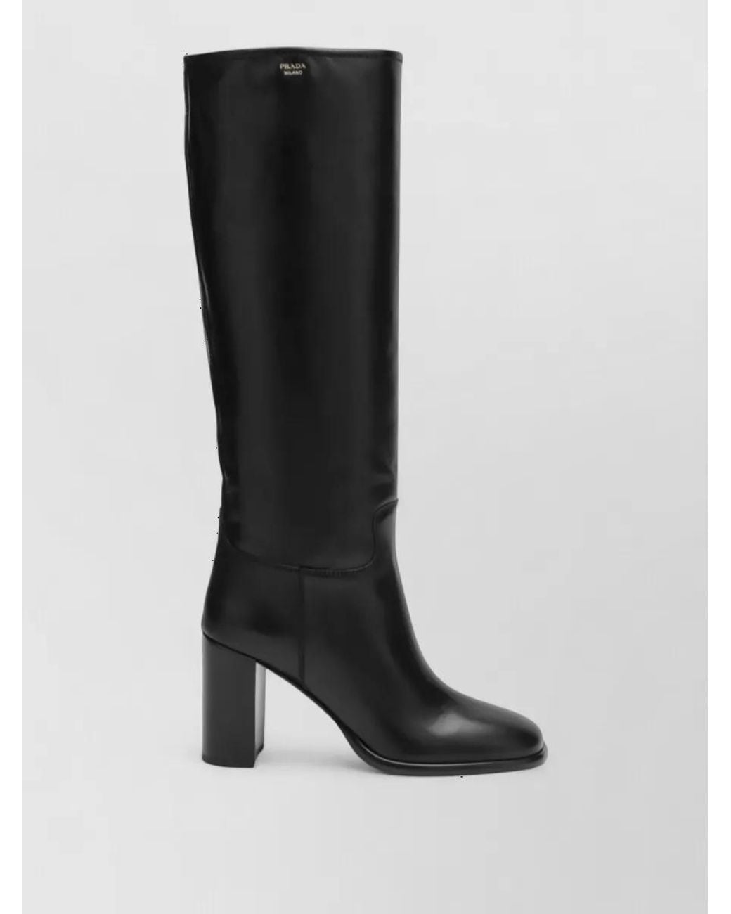 Prada Black Ankle Boots