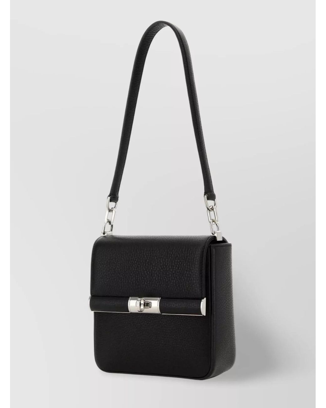 Dolce & Gabbana White Marlene Shoulder Bag Leather Noir for men