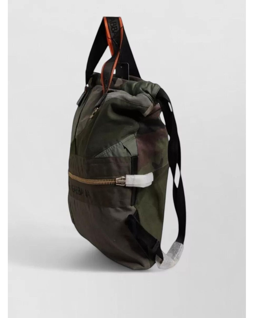 Dolce & Gabbana Black Patchwork Backpack for men