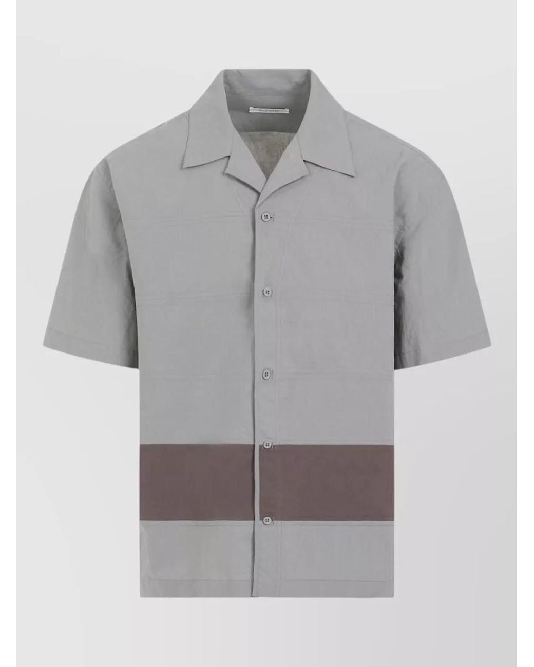 Craig Green Gray Cotton Short-Sleeve Shirt for men