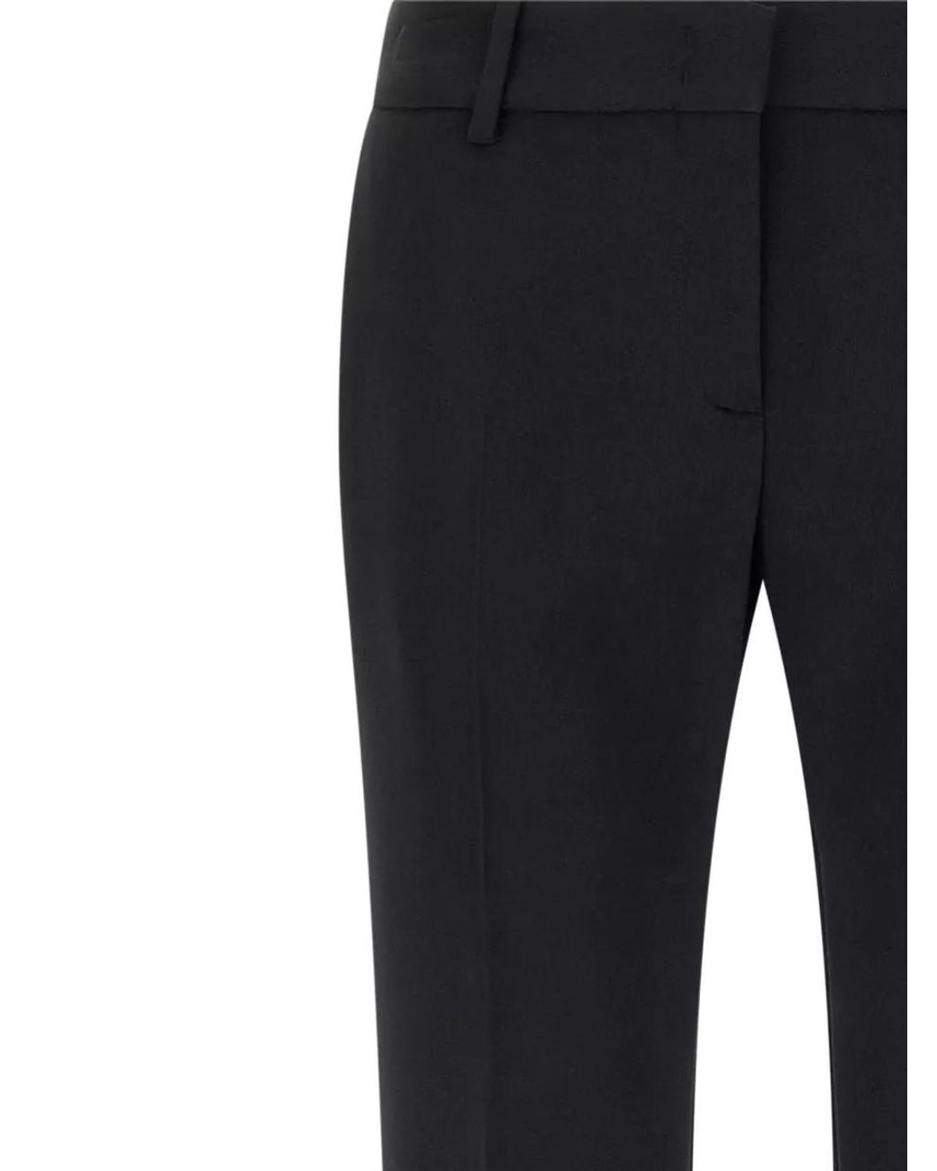 Ermanno Scervino Blue Straight-Leg Tailored Trousers