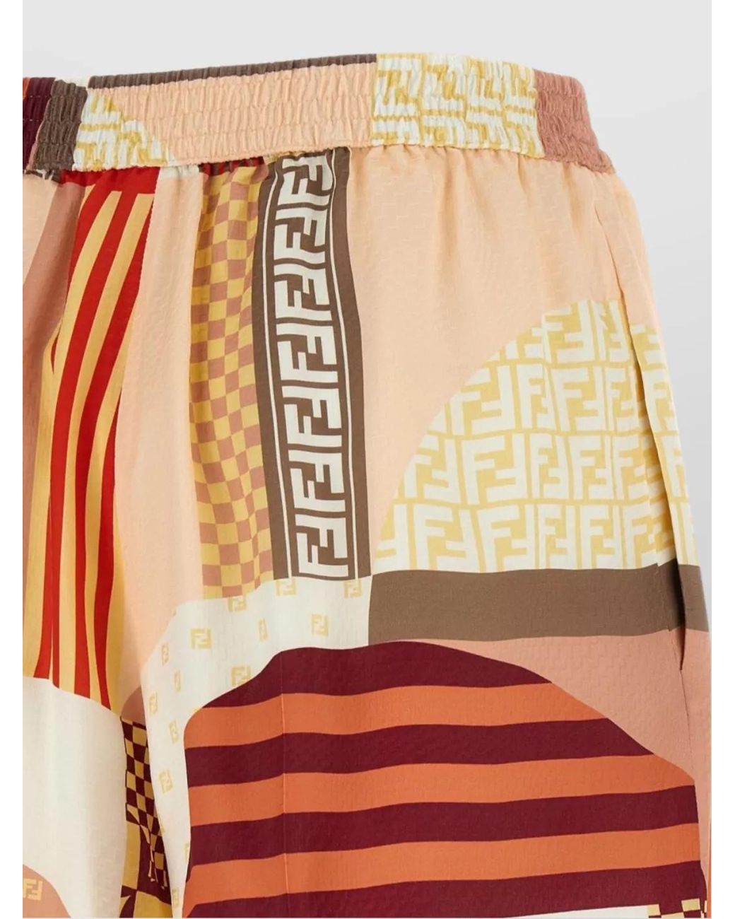 Fendi Orange Shorts