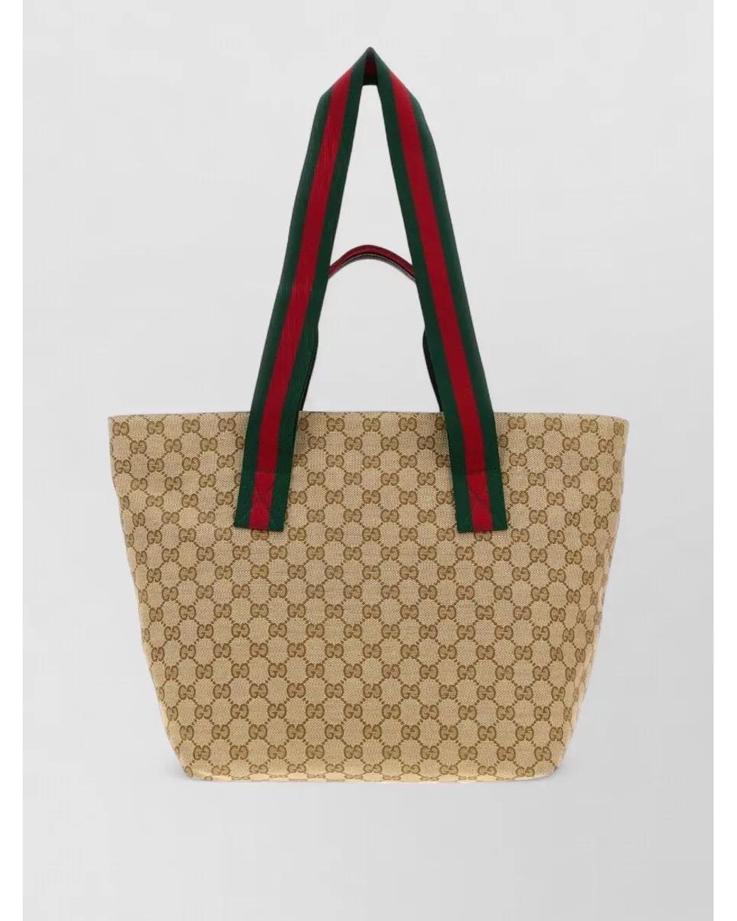 Gucci Natural Small Gg Canvas Tote Bag for men
