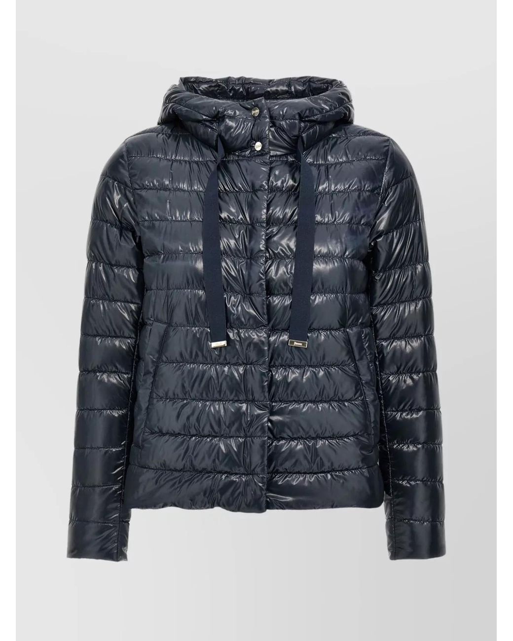Herno Blue Lightweight Quilted Down Jacket