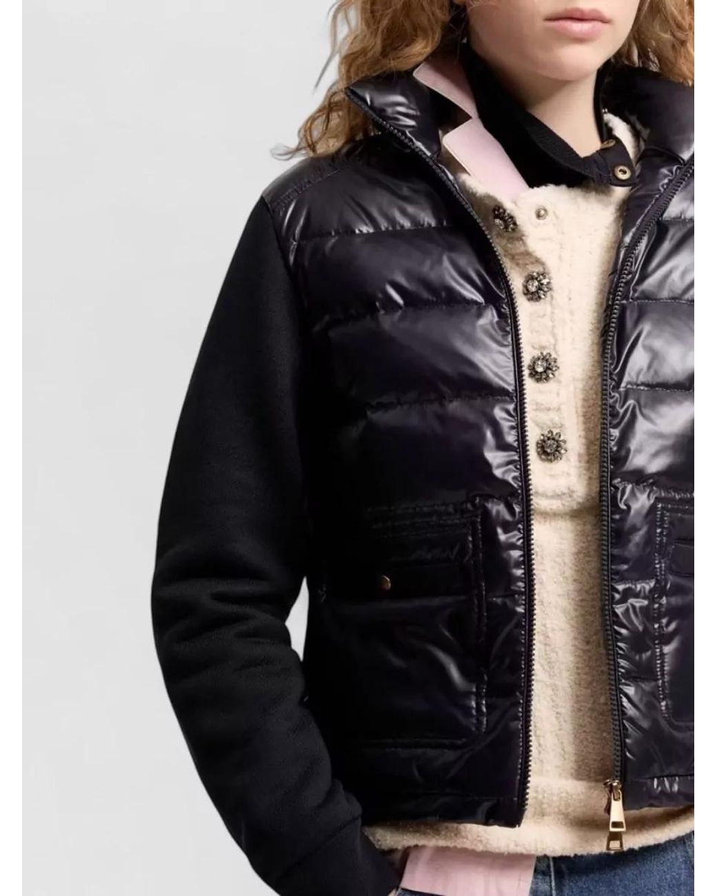 Moncler Black Down Quilted Puffer Jacket