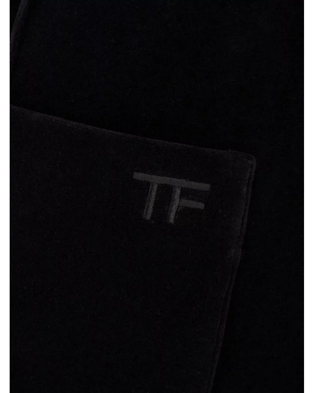 Tom Ford Blue Velvet Tailored Trousers