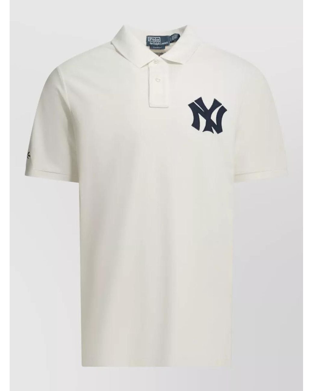 Polo Ralph Lauren White Cotton Button-Down Polo Shirt for men