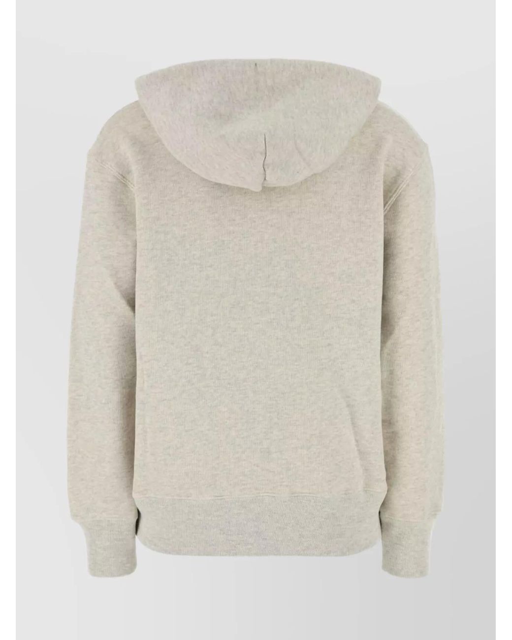 Autry White Cotton Hoodie