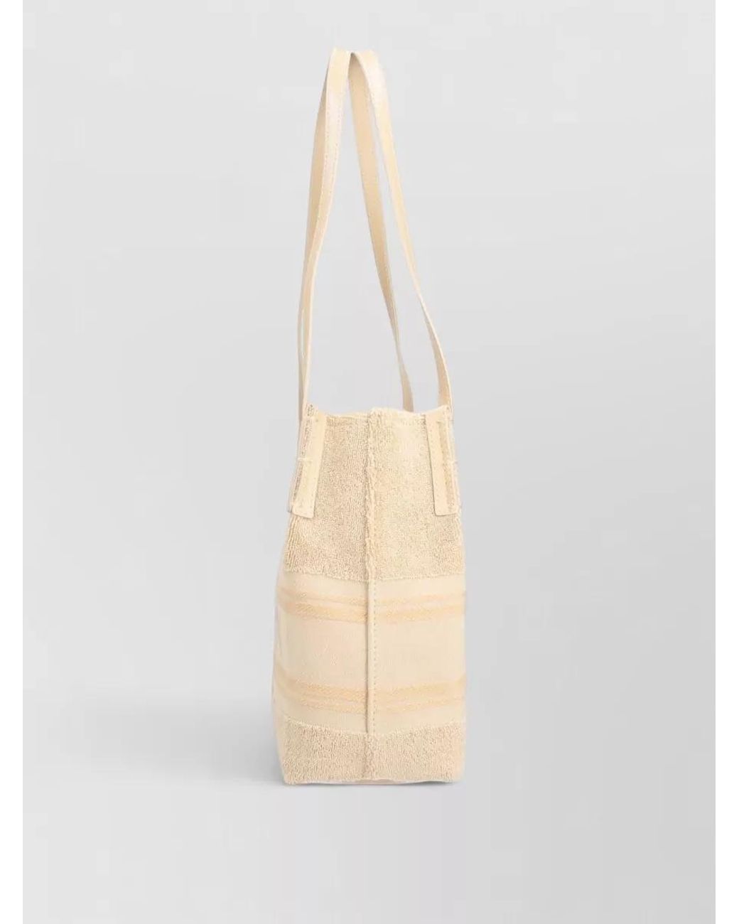 Balmain Natural Cotton Shoulder Bag