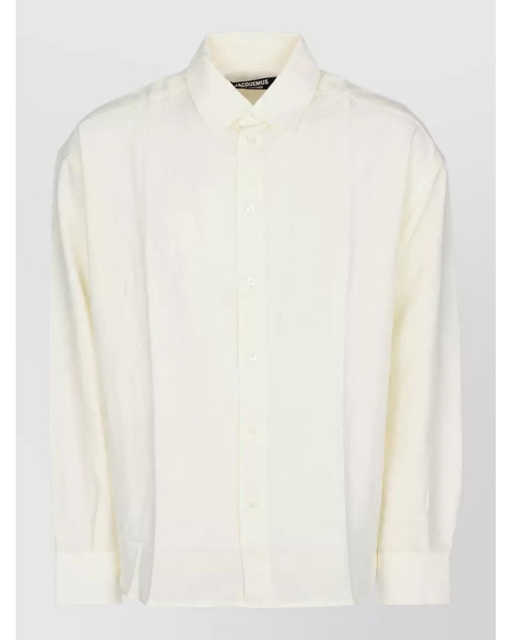 Jacquemus White Cotton Shirt for men