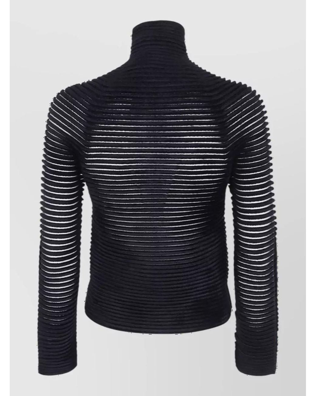 Giorgio Armani Black Turtleneck Sweater