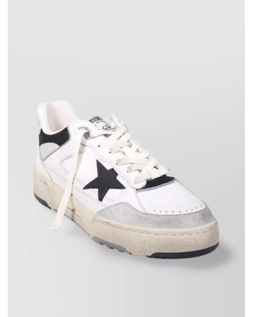 Golden Goose Deluxe Brand Metallic Leather Low-Top Sneakers for men