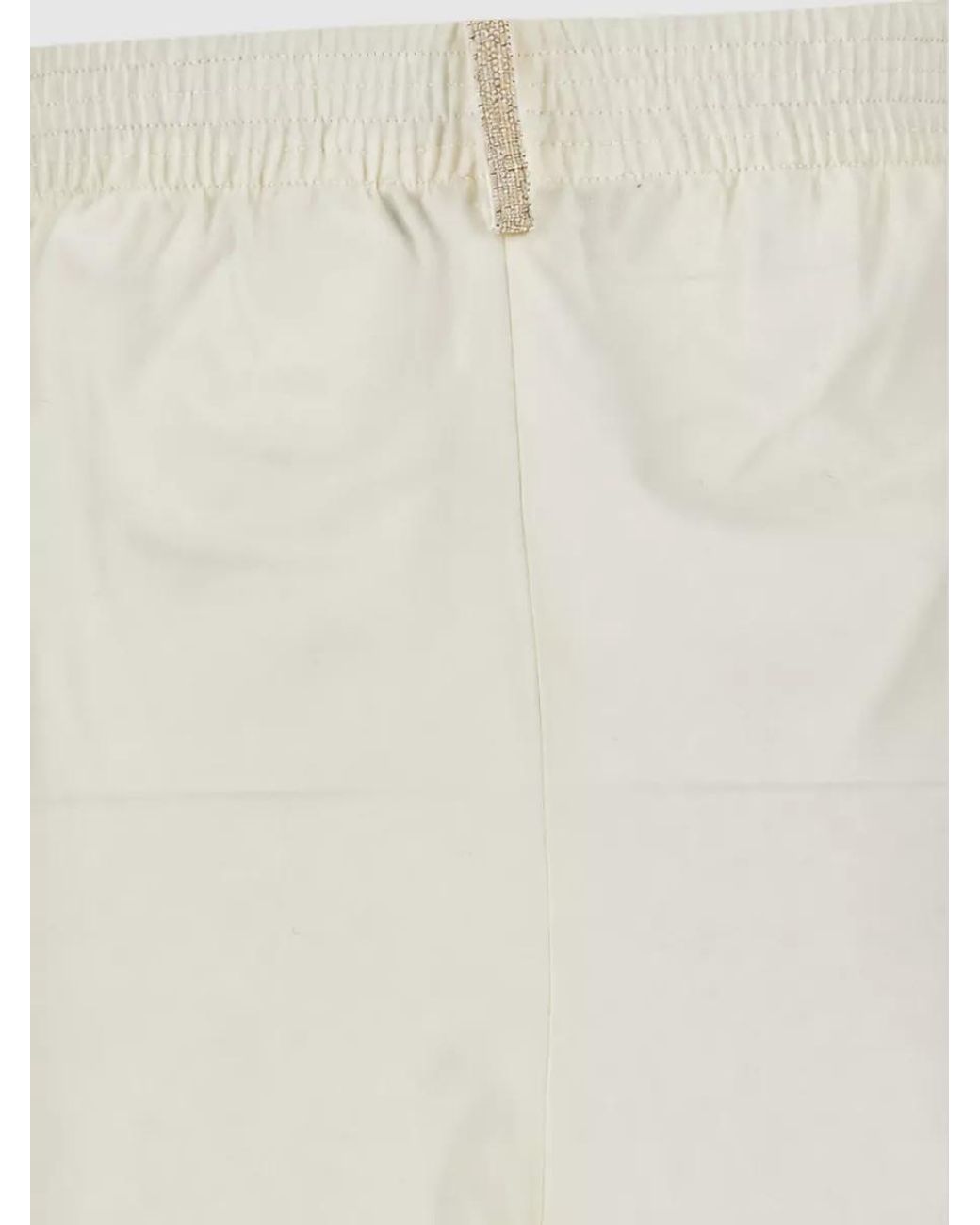 Fabiana Filippi White Wool Trousers