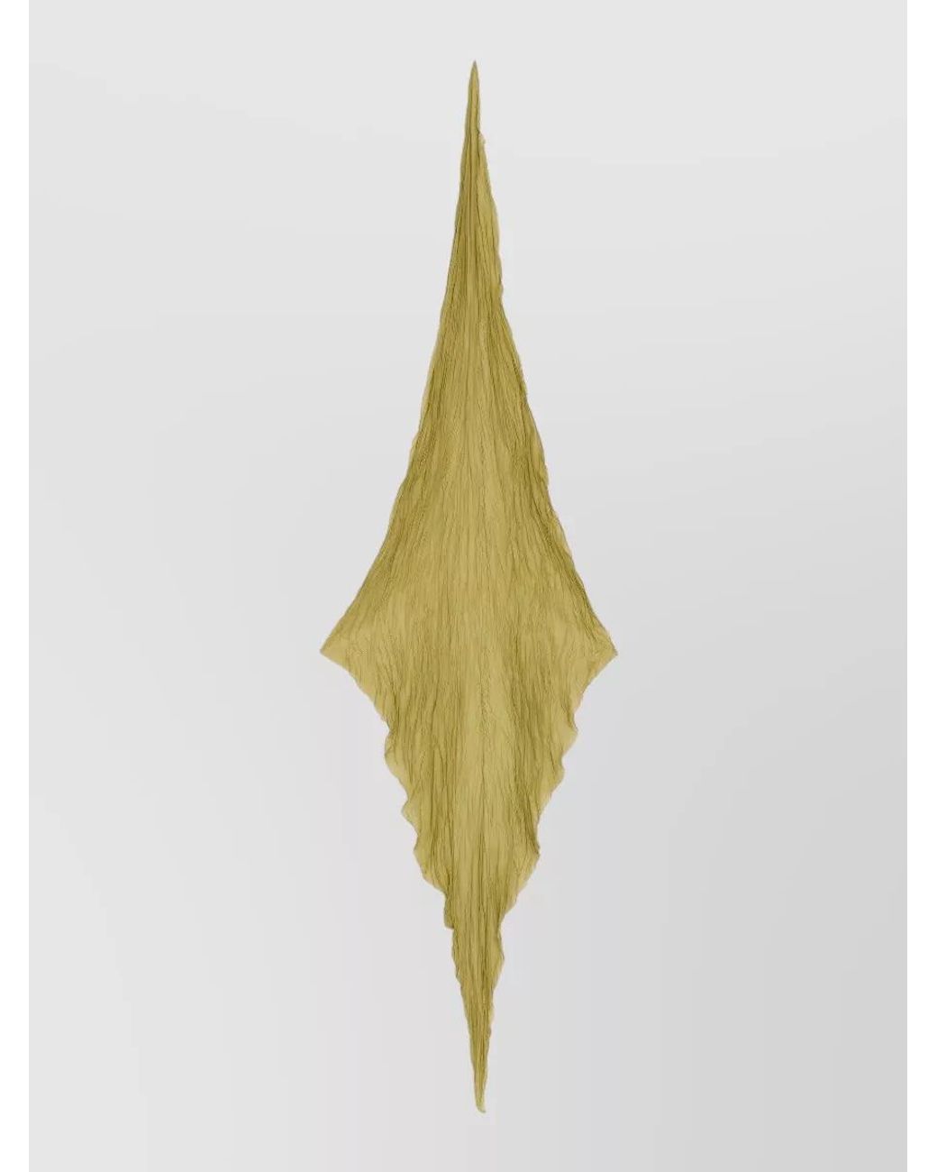AMI Multicolor Crinkled Scarf