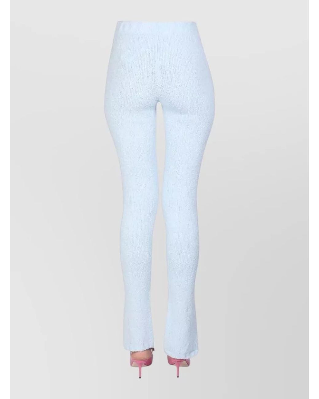ROTATE BIRGER CHRISTENSEN White Cashmere Leggings