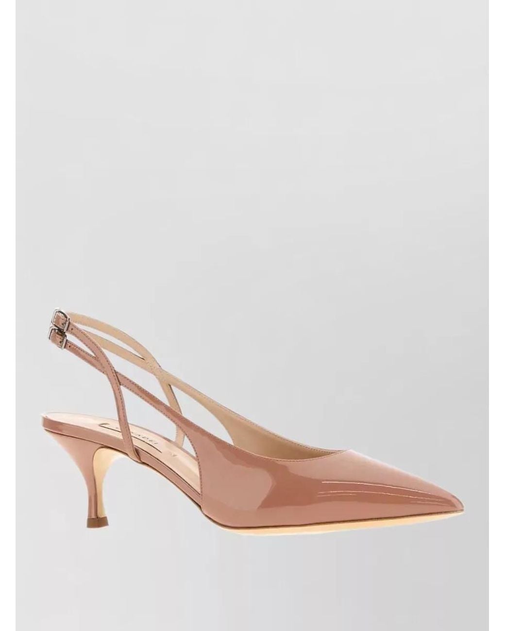 Casadei Pink Leather Mules
