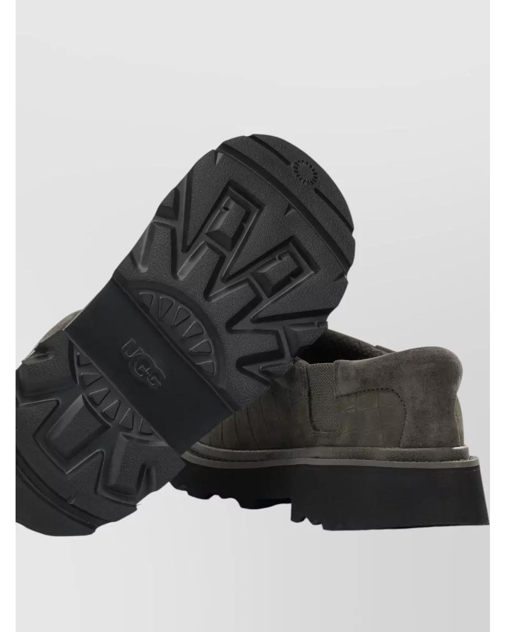 Ugg Black Leather Loafers for men