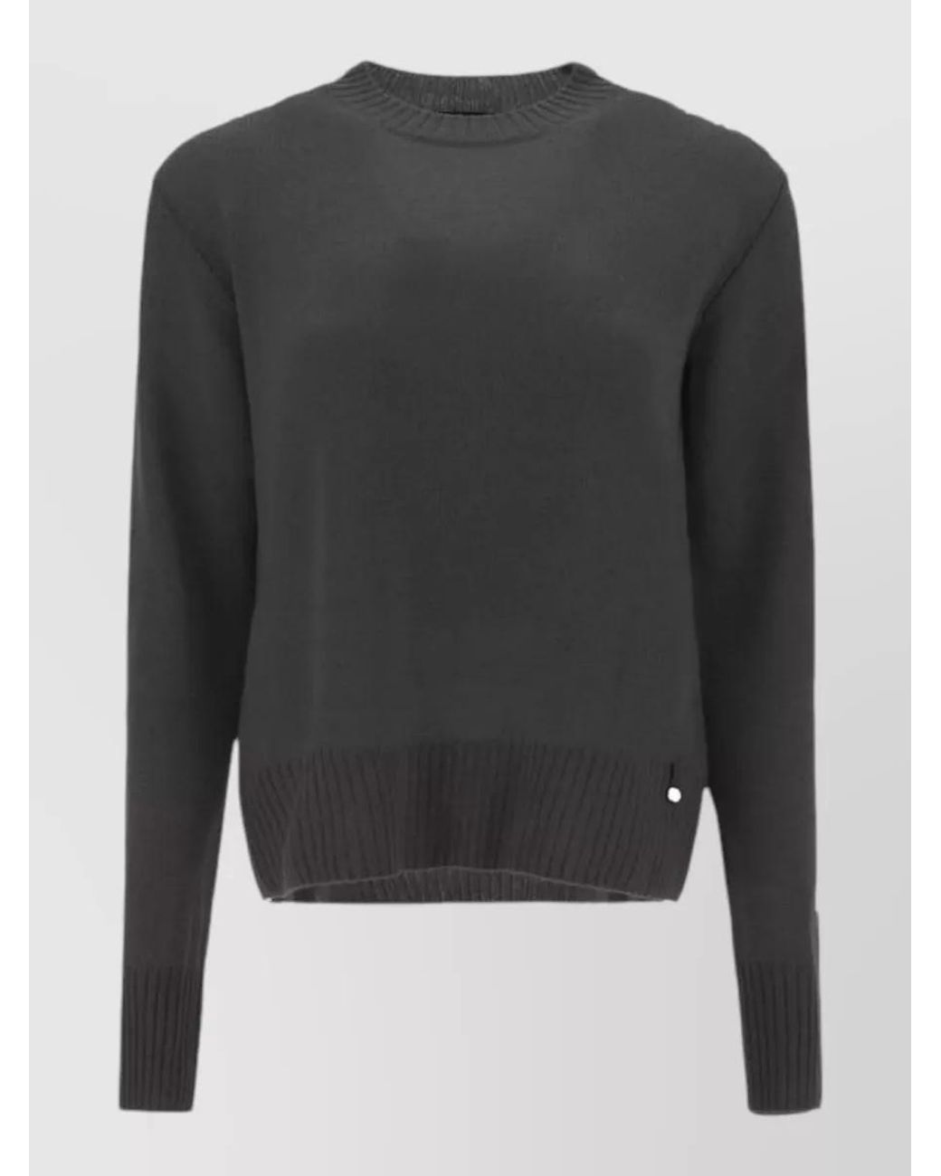 Herno Gray Cashmere Sweater