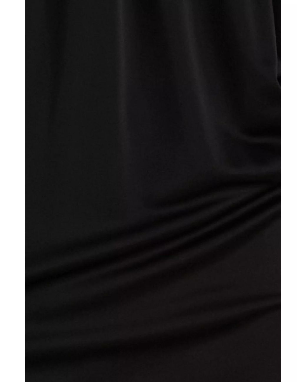 Versace Black Viscose Draped Cutout Halterneck Midi Dress