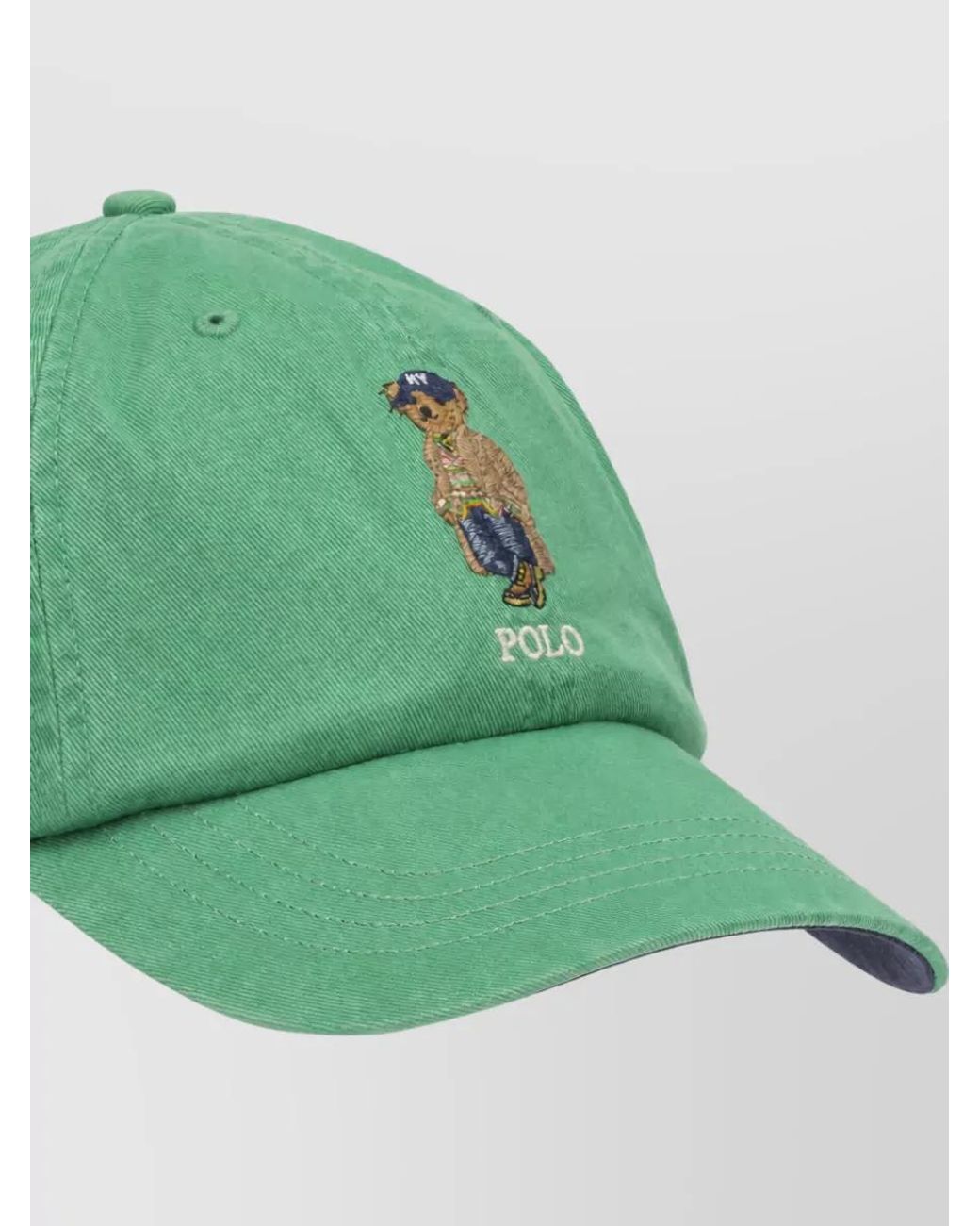 Polo Ralph Lauren Green Cotton Baseball Cap for men