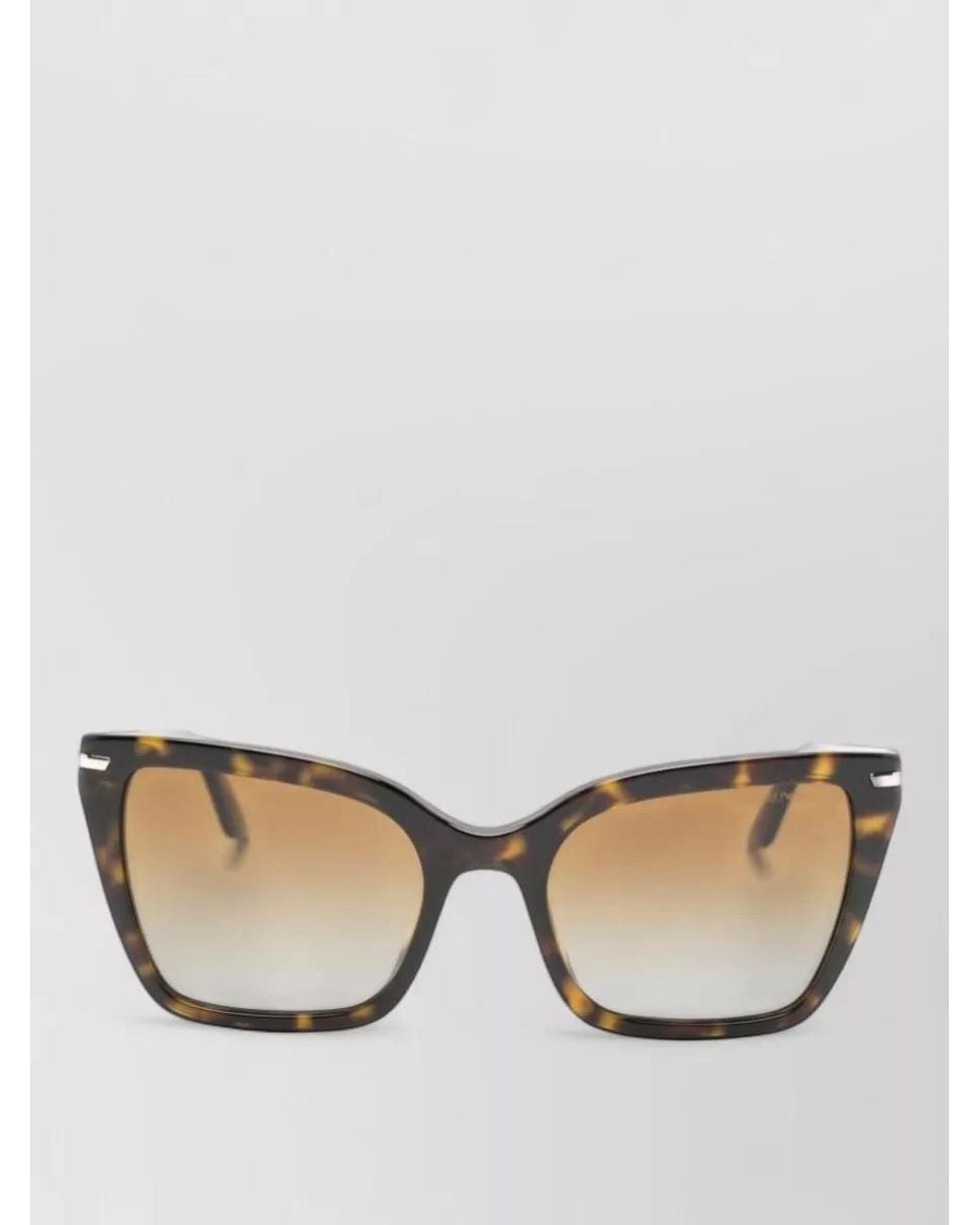 Emporio Armani Multicolor Geometric Frame Sunglasses