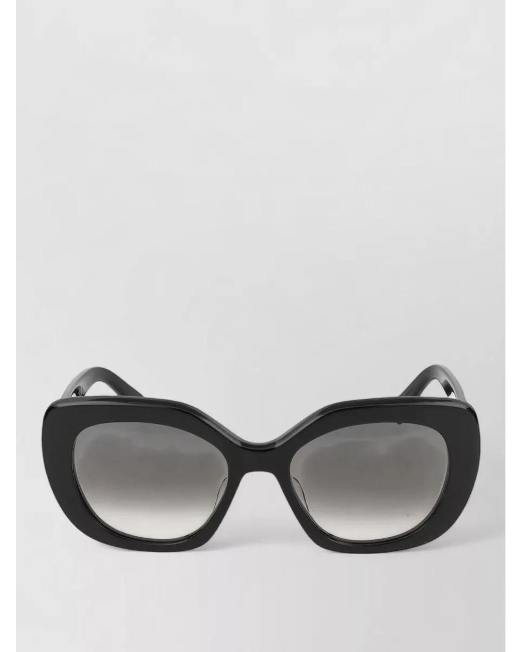 Céline Black Rectangular Sunglasses