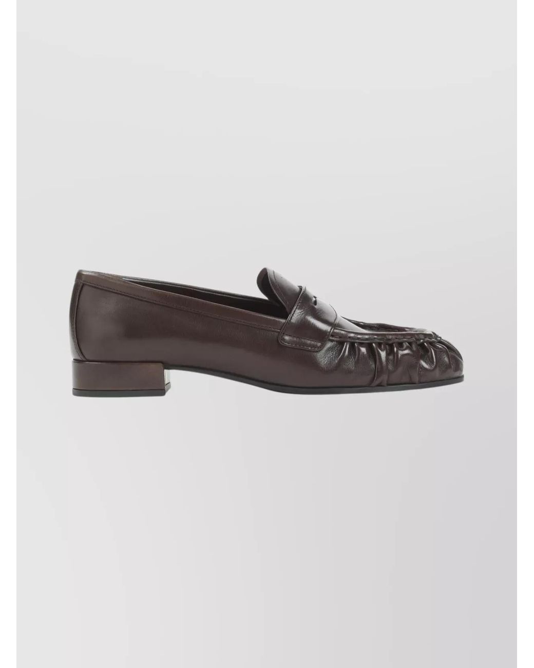Prada Multicolor Leather Penny Loafers