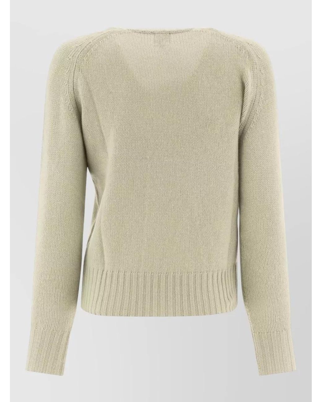 Ines De La Fressange Paris Natural Cashmere Wool Sweater