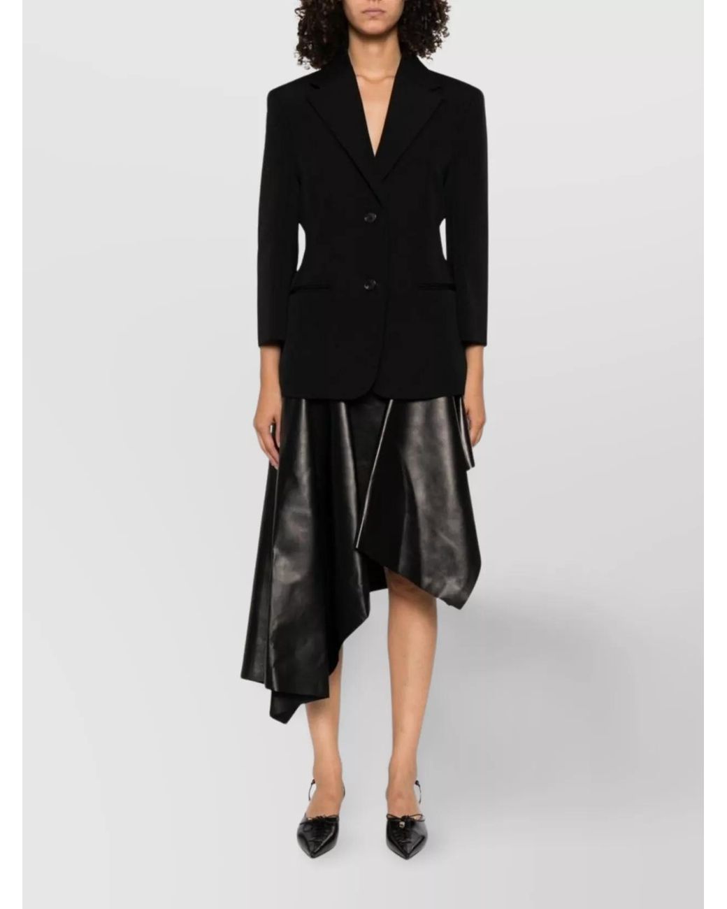 Givenchy Black Wool Single-Breasted Blazer