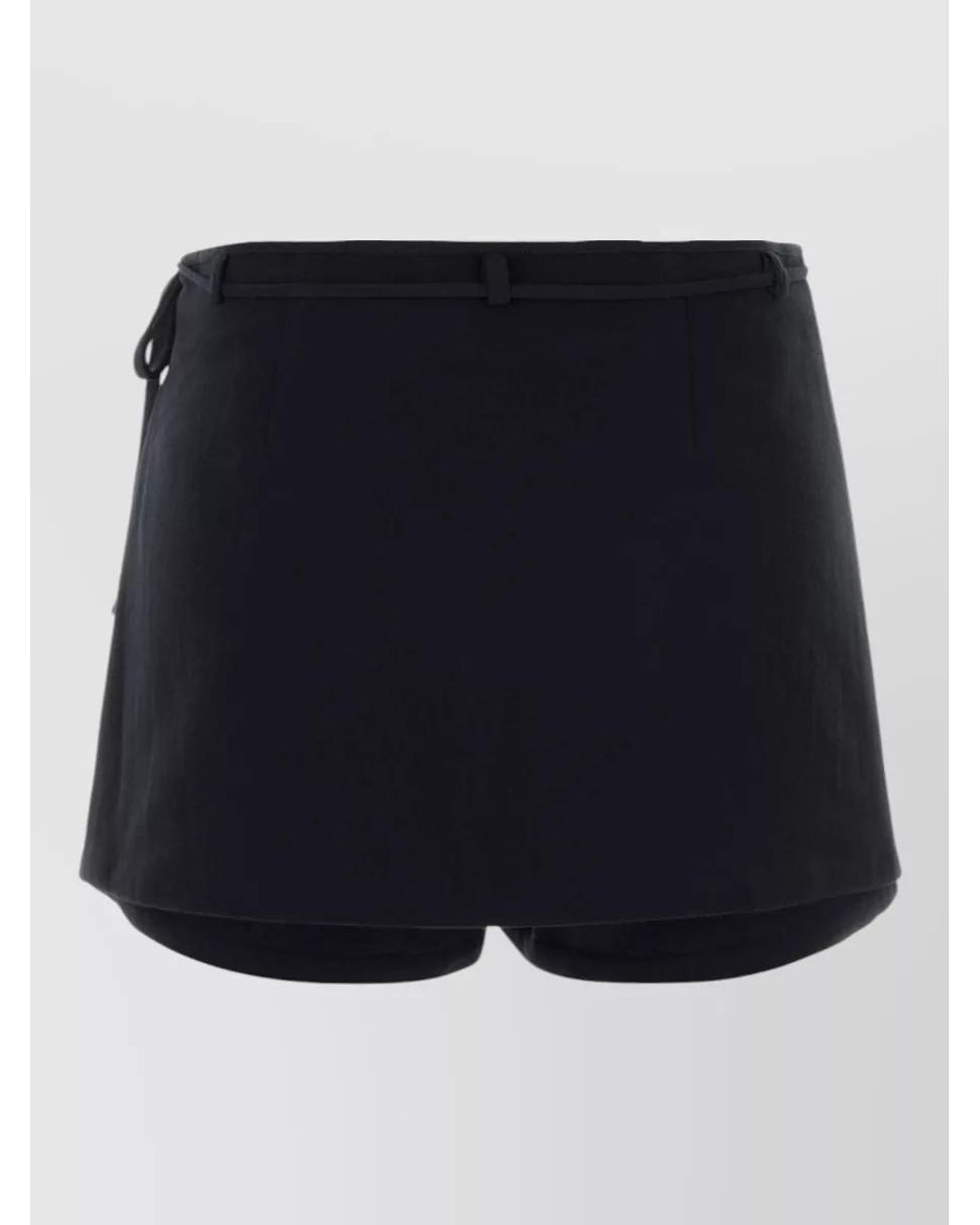 Loewe Black Cotton-Blend Shorts