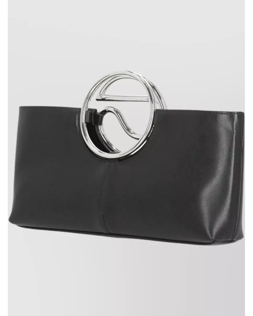 Coperni Gray C Purse Leather Shoulder Bag