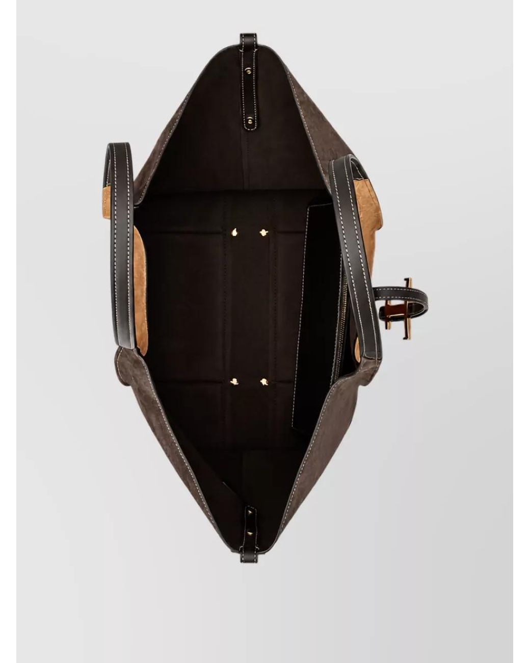 Tod's Brown Leather Tote Bag