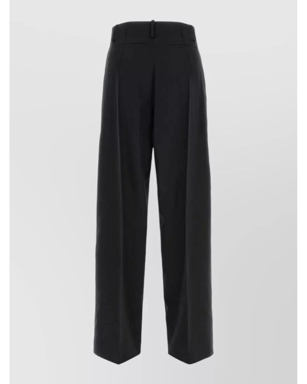 Marni Black Wide-Leg Trousers