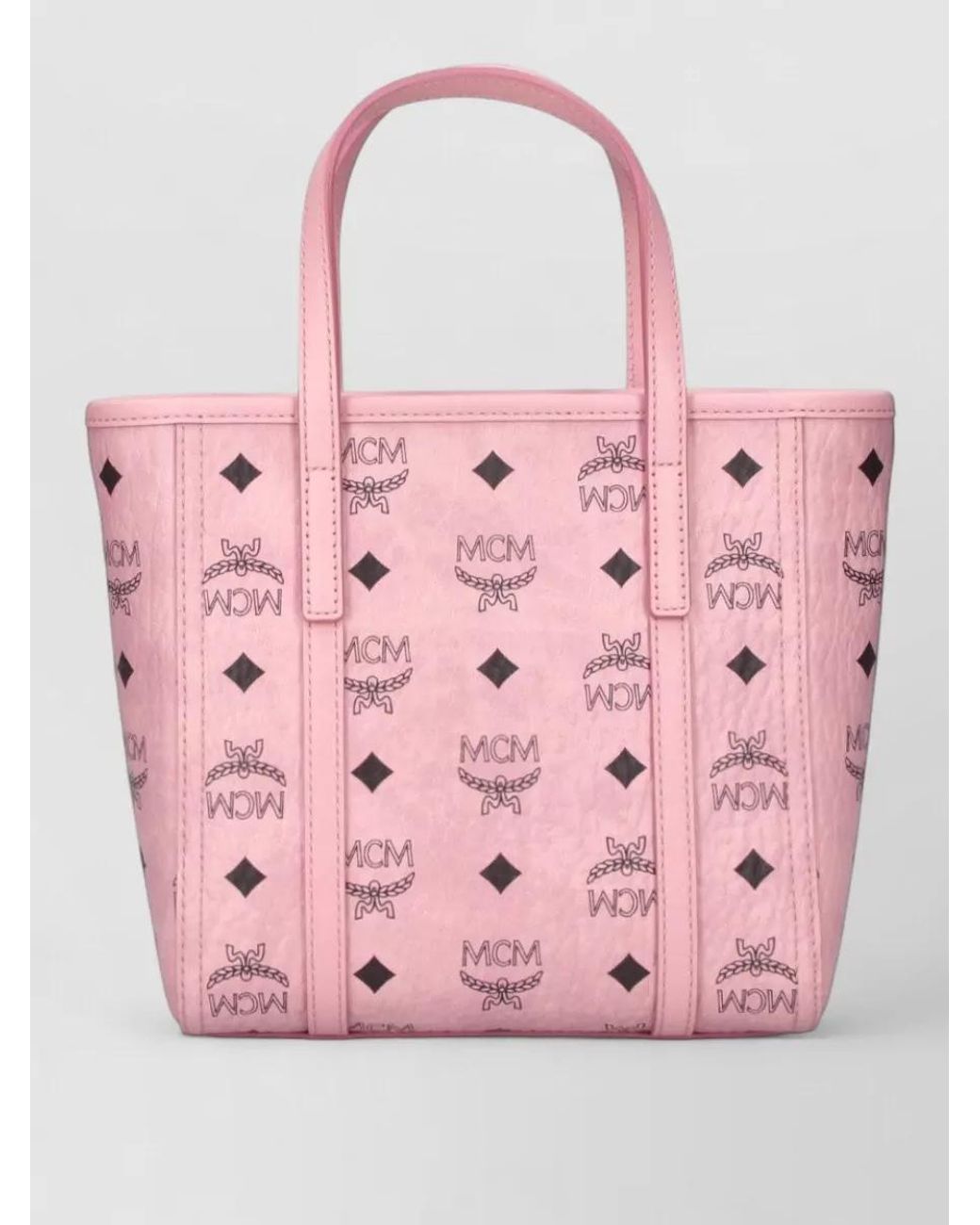 MCM Pink Mini Toni Tote Bag