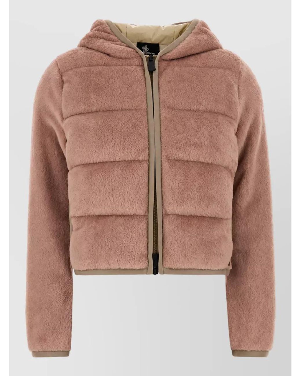 Moncler Pink Pile Jacket