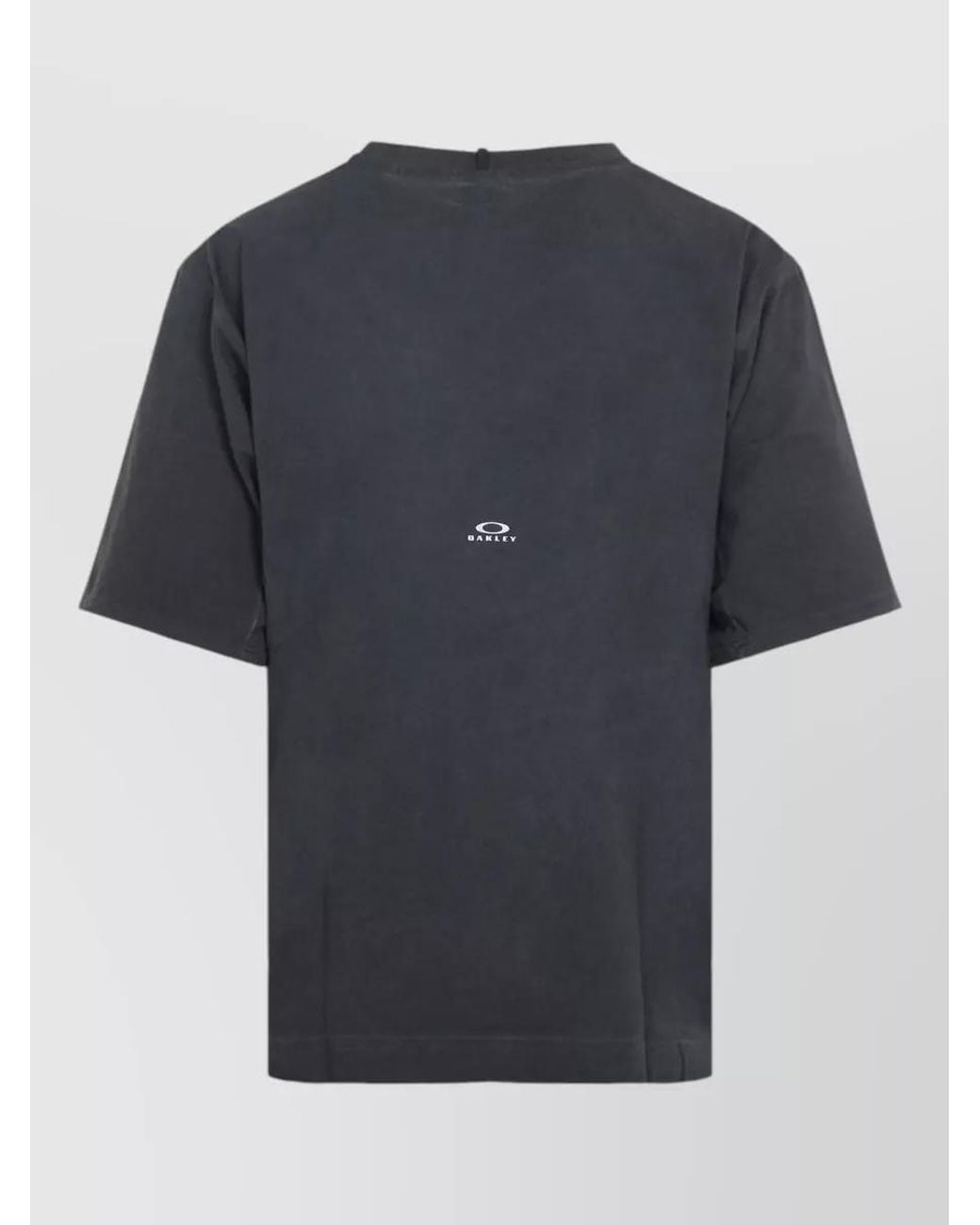 Oakley Blue Cotton Boxy T-Shirt for men