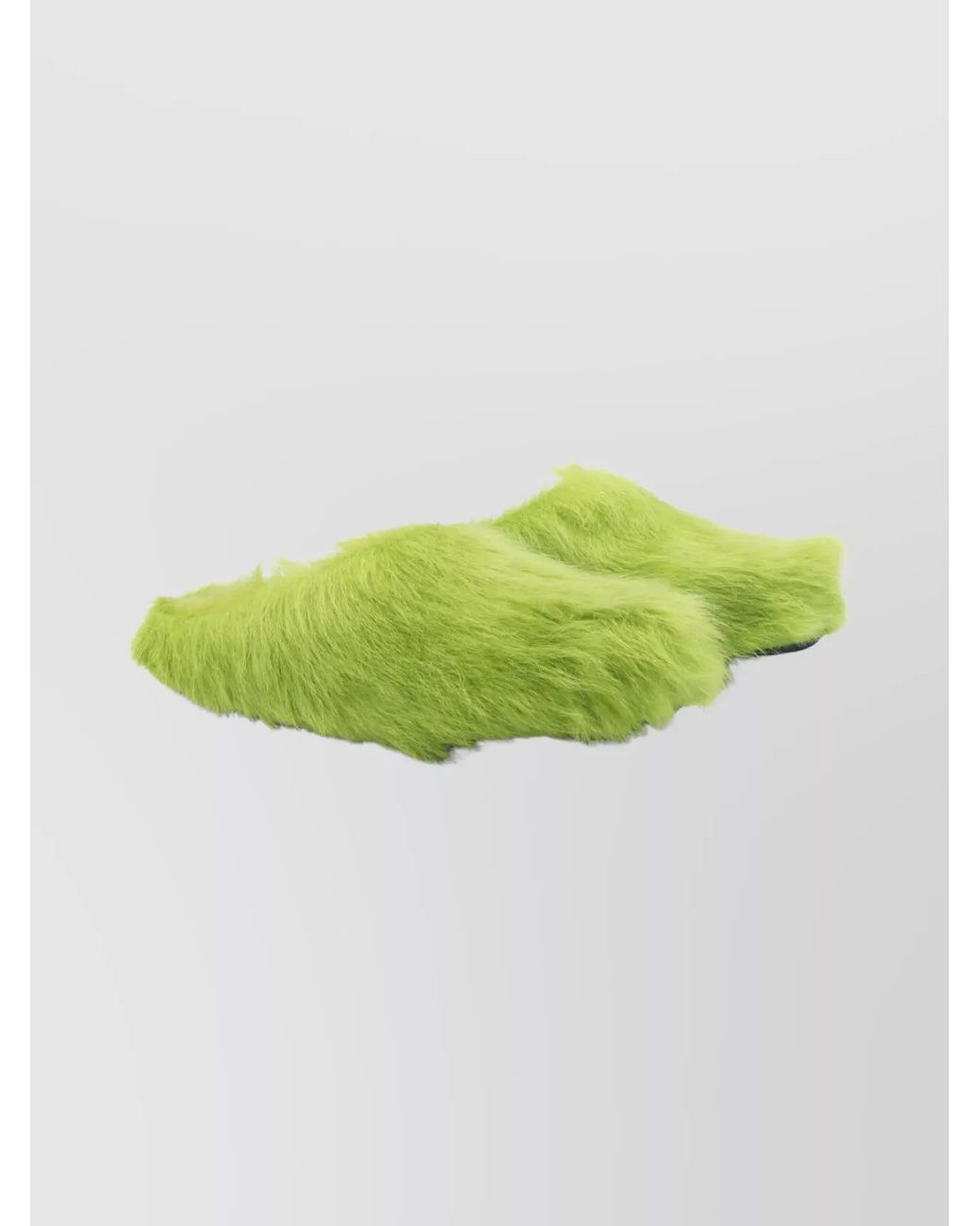 Marni Green Calf Hair Sabots for men