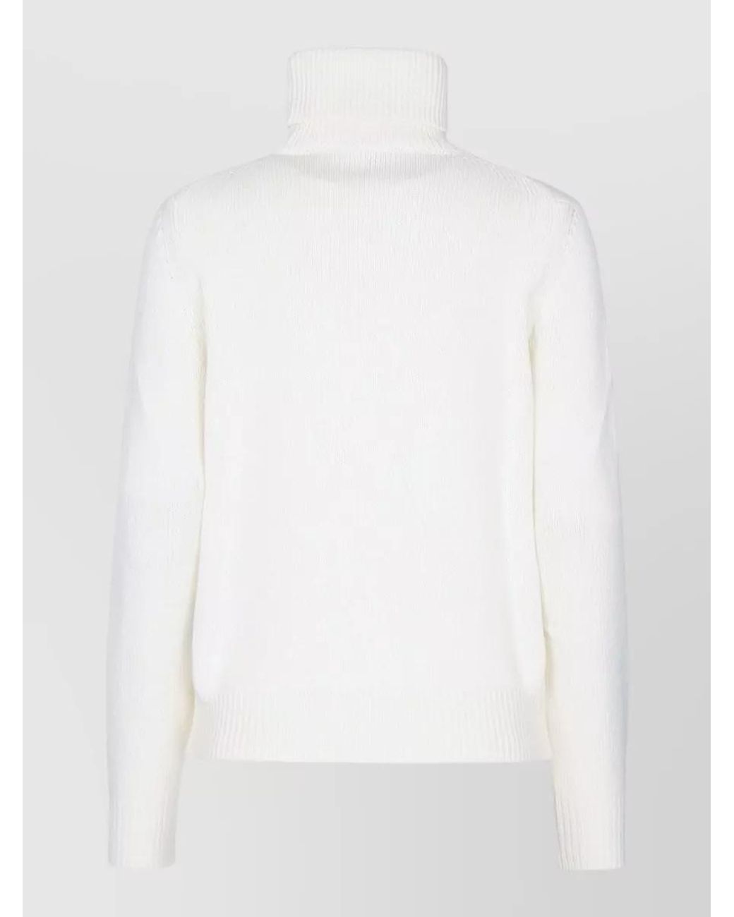 Jacob Cohen White Embroidered Dogs Sweatshirt