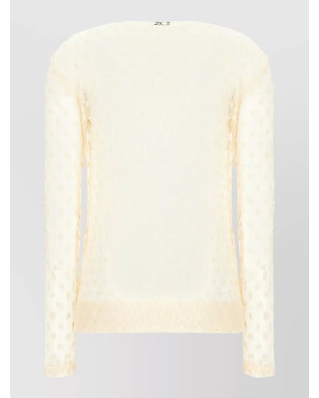 Dries Van Noten Natural Knit Top