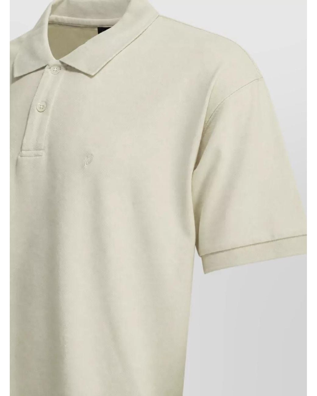 Stussy Natural Cotton Polo Shirt for men