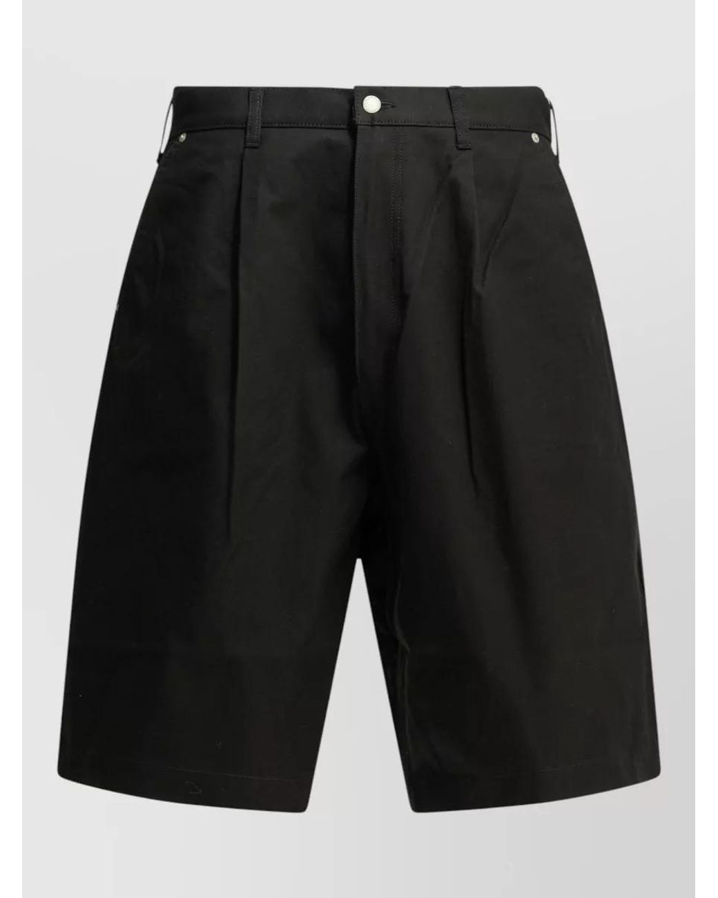 Comme des Garçons Black Straight-Leg Shorts for men